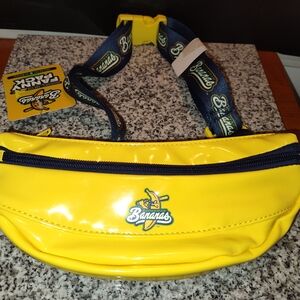 Savannah Bananas Fanny Pack Banana Bag By All Star Innovations. NEW with Tags.